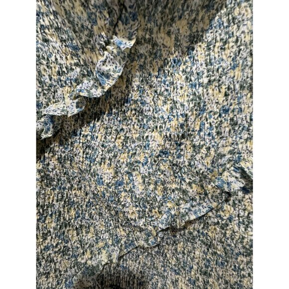 ASTR The Label Women Yellow Green Multi Mini Dress MEDIUM - Picture 8 of 9